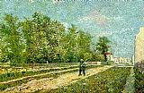 Vincent Van Gogh Famous Paintings - Faubourgs de Paris 1887
